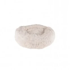 Flamingo CUCCIA MORBIDA ROTONDA "KREMS" BIANCA Cm 50 X 50 X 25