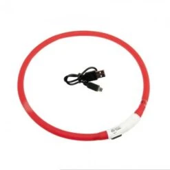 Flamingo COLLARE VISIO LIGHT LED ROSSO Cm 70 (circonferenza)