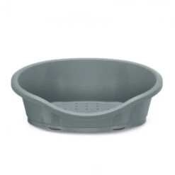 CUCCETTA In PLASTICA RICICLATA IMAC "DIDO 80" GRIGIO SCURO Cm 80 X 57 X 24,5 H