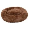 Flamingo CUCCIA MORBIDA ROTONDA "KREMS" MARRONE Cm 70 X 70 X 20 -Cani Articoli Negozio cuccia morbida rotonda krems marrone cm 70 x 70 x 20