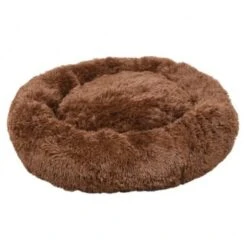 Flamingo CUCCIA MORBIDA ROTONDA "KREMS" MARRONE Cm 70 X 70 X 20