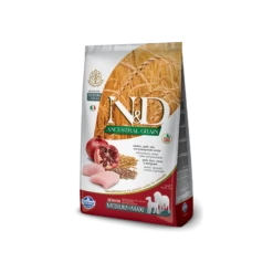 FARMINA N&D LOW ANCESTRAL GRAIN Senior Medio Maxi Farro Avena Pollo E Melograno 12 Kg