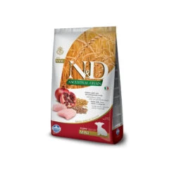 FARMINA N&D LOW GRAIN Cane Puppy Mini Farro Avena Pollo E Melograno 2,5 Kg