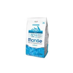 MONGE Adult Light Con Salmone E Riso Da 2,5 Kg All Breeds