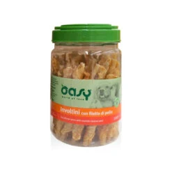 OASY Involtini Con Filetto Di Pollo ( 1 Barattolo 350 Gr).