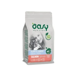 OASY One Animal Protein Puppy&Junior Small&Mini Con Salmone 2,5 Kg.