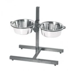 PIEDISTALLO PORTA CIOTOLE CON DUE CIOTOLE DA 4,2 L