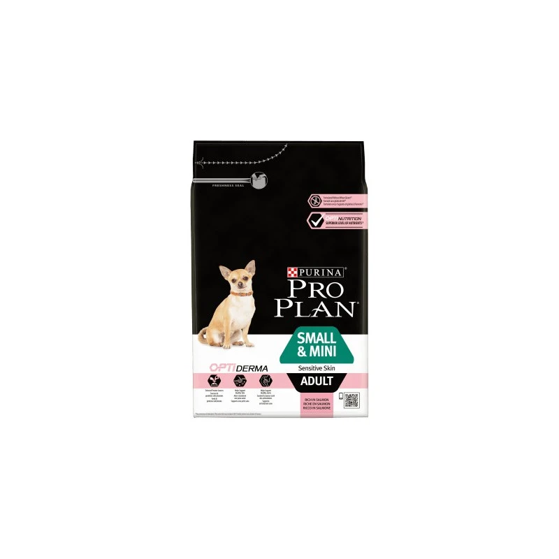 PURINA CANE ADULT SMALL&MINI DERMA SALMONE Kg. 3 3 PURINA CANE ADULT SMALL&MINI DERMA SALMONE Kg. 3