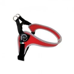 TRE PONTI PETTORINA CHIUSURA IN PLASTICA BORDO RIFRANGENTE ROSSA Cm 30-40