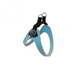 TRE PONTI PETTORINA CHIUSURA IN PLASTICA E BORDO RIFRANGENTE AZZURRA Cm 42-46