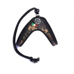 TRE PONTI PETTORINA MIMETICA CHIUSURA CON LACCIO E BORDO CANNETE' Cm 23-33