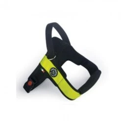 TRE PONTI PETTORINA PER CANI GROSSI CON A FASCIA GIALLA Tg. M Cm 58-72