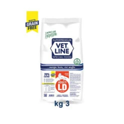 VET LINE Adulti LD Agnello Grain Free 3 Kg.