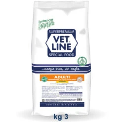 VET LINE Adulti Taglia Piccola Pesce 3 Kg.